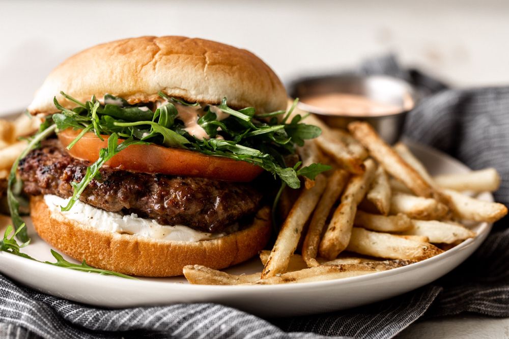 Lamb Burger